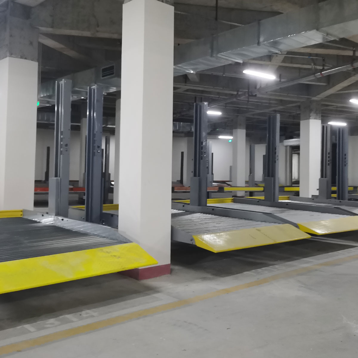 凤庆4柱机械停车场改造