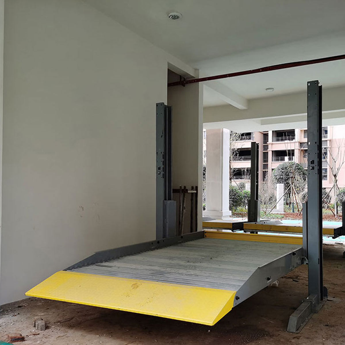 白银平移机械式立体停车设备出租